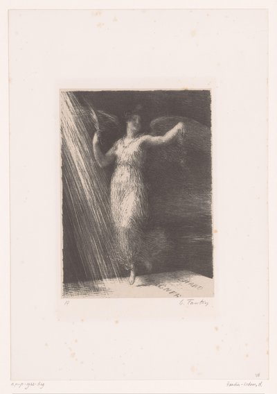 Gloria sparge fiori sulla tomba di Wagner da Ignace Henri Jean Fantin Latour