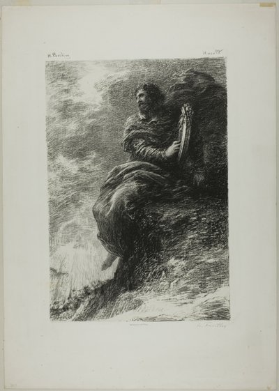 Harold: Nelle Montagne da Ignace Henri Jean Fantin Latour