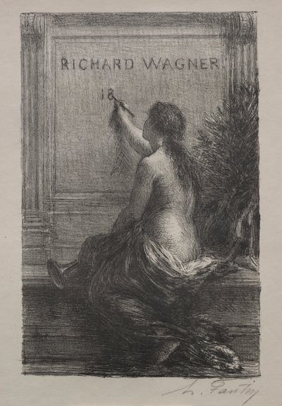 Immortalità da Ignace Henri Jean Fantin Latour