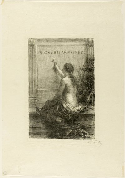 Immortalità da Ignace Henri Jean Fantin Latour