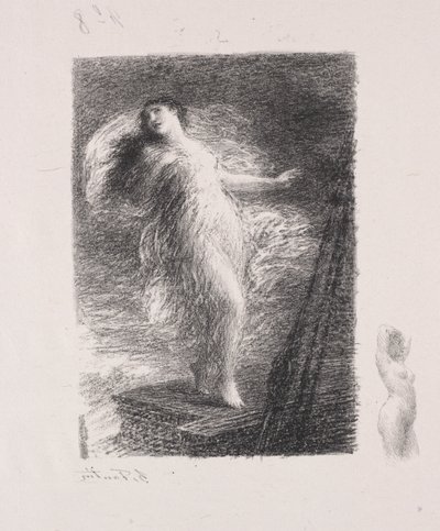 La giovane Tarentina da Ignace Henri Jean Fantin Latour
