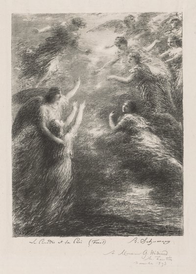 Il Paradiso e la Peri da Ignace Henri Jean Fantin Latour