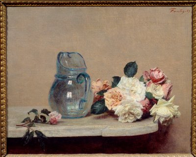 Le rose da Ignace Henri Jean Fantin Latour