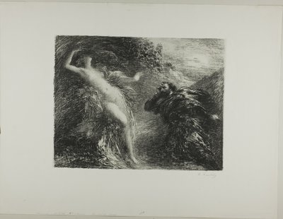 Manfred e Astartea, terza tavola da Ignace Henri Jean Fantin Latour