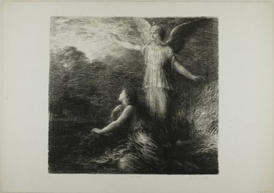 Paradiso e il Peri (Apertura), prima tavola da Ignace Henri Jean Fantin Latour