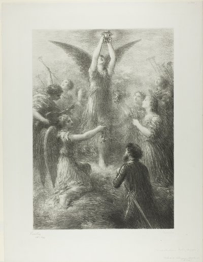 Preludio a Lohengrin, seconda tavola da Ignace Henri Jean Fantin Latour