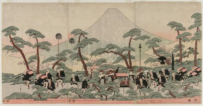 Processione ai piedi del Monte Fuji da Ignace Henri Jean Fantin Latour