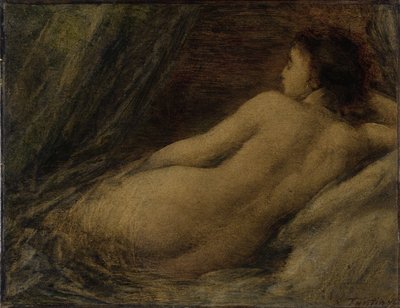 Nudo reclinato da Ignace Henri Jean Fantin Latour