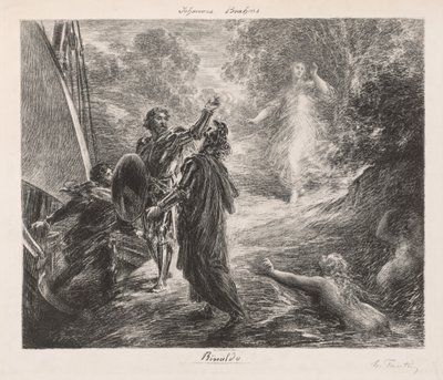 Rinaldo da Ignace Henri Jean Fantin Latour