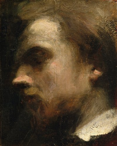Autoritratto, ca. 1858 da Ignace Henri Jean Fantin Latour