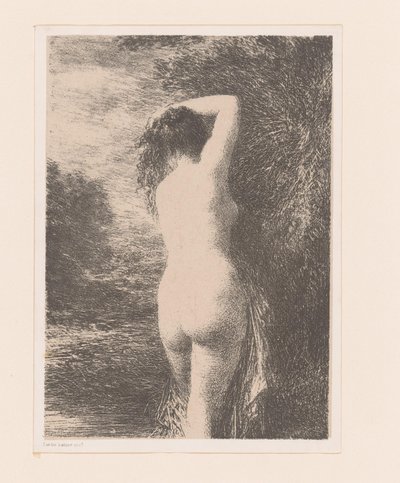 Bagnante in piedi da Ignace Henri Jean Fantin Latour