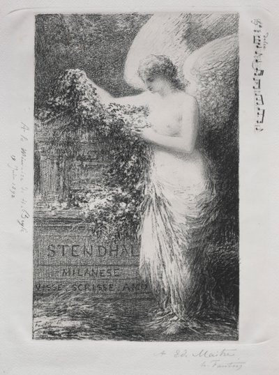 A Stendhal da Ignace Henri Jean Fantin Latour