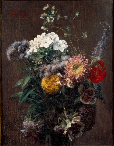 Natura morta: fiori misti, c. 1850-1900 da Ignace Henri Jean Fantin Latour