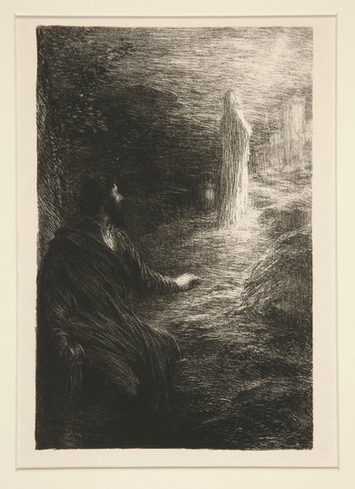 Tannhäuser: atto III da Ignace Henri Jean Fantin Latour
