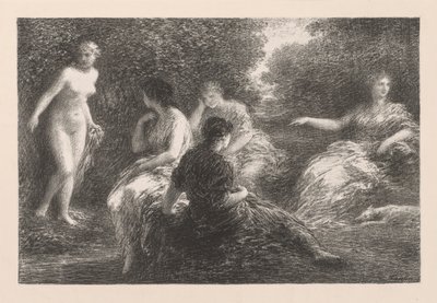 I Bagnanti da Ignace Henri Jean Fantin Latour