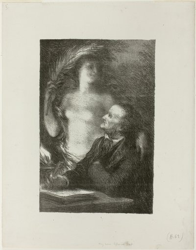 La Musa da Ignace Henri Jean Fantin Latour