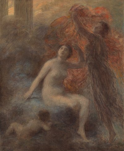 Il Palazzo di Aurora da Ignace Henri Jean Fantin Latour