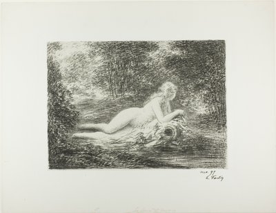 La primavera nel bosco da Ignace Henri Jean Fantin Latour