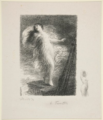 La giovane tarantina da Ignace Henri Jean Fantin Latour