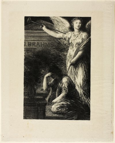 A J. Brahms da Ignace Henri Jean Fantin Latour