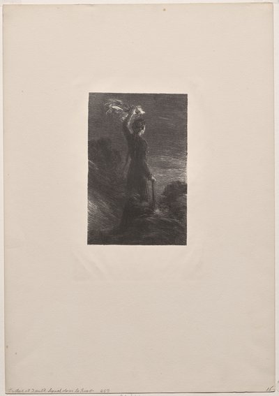 Tristano e Isotta, Atto II: Segnale nella notte da Ignace Henri Jean Fantin Latour