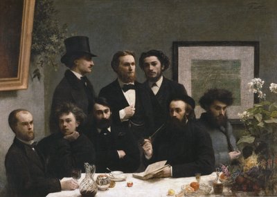 Un angolo del tavolo da Henri Fantin Latour