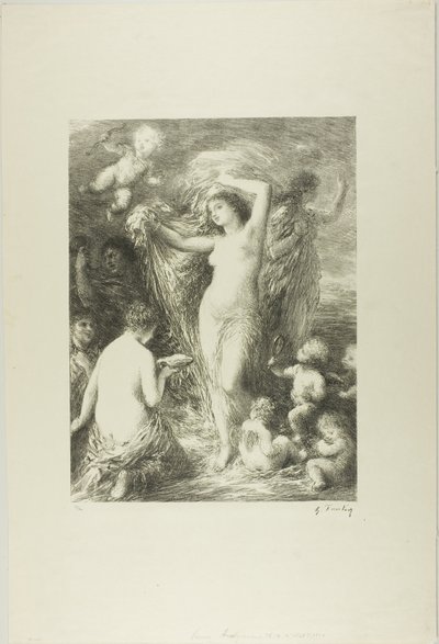 Venere Anadiomene da Ignace Henri Jean Fantin Latour