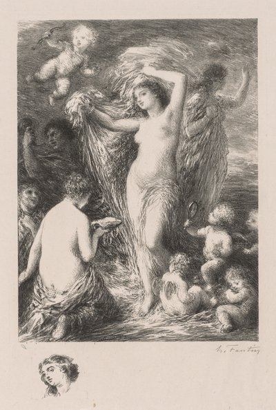 Venere Anadiomene da Ignace Henri Jean Fantin Latour