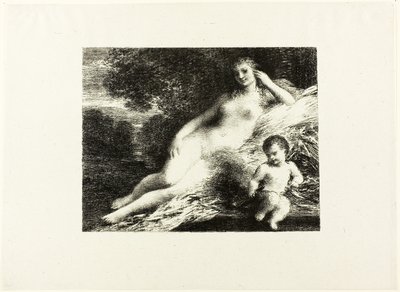 Venere e Cupido, seconda tavola da Ignace Henri Jean Fantin Latour