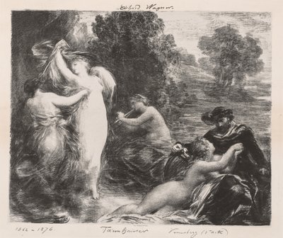 Venusberg da Ignace Henri Jean Fantin Latour
