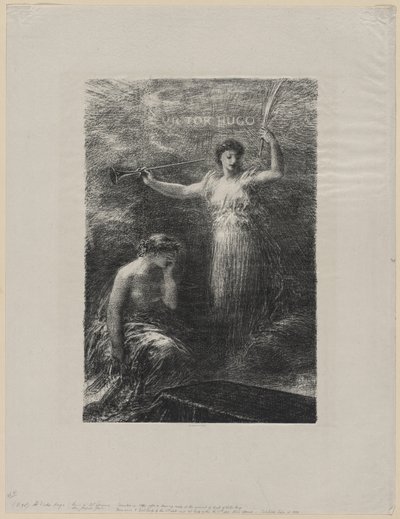 A Victor Hugo da Ignace Henri Jean Fantin Latour