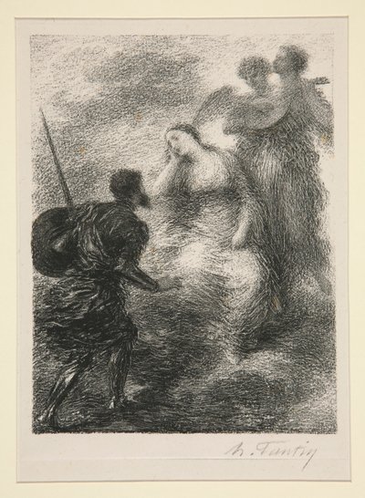 Visione di Oberon da Ignace Henri Jean Fantin Latour