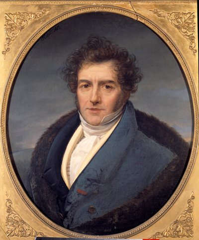 Ritratto di Francois Adrien Boieldieu (1755-1834), compositore francese da Henri Francois Riesener