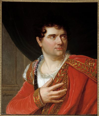 Ritratto di Jean Baptiste Sauveur Gavaudan da Henri Francois Riesener