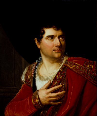 Ritratto di Jean-Baptiste-Sauveur Gavaudan 1772-1840, ca. 1799 da Henri Françoiss Riesener