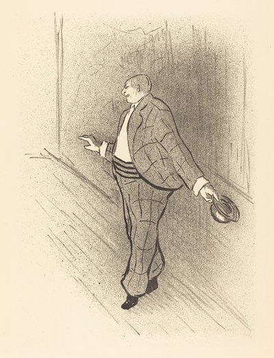 Cantante americano da Henri Gabriel Ibels