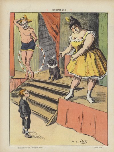 Illustrazione per Le Rire da Henri Gabriel Ibels