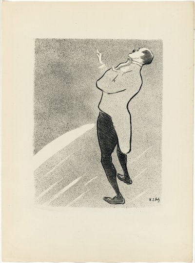Kam-Hill, da Le Café-Concert da Henri Gabriel Ibels