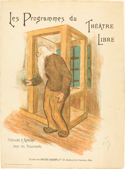 I programmi del Théâtre Libre da Henri Gabriel Ibels