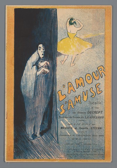 Uomo e ballerina da Henri Gabriel Ibels