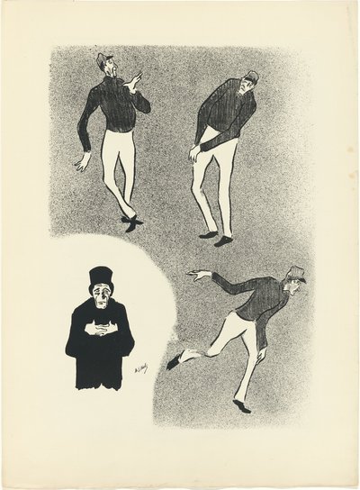Ouvrard, da Le Café-Concert da Henri Gabriel Ibels