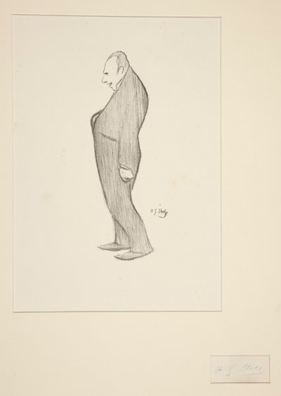 Uomo in Piedi da Henri Gabriel Ibels
