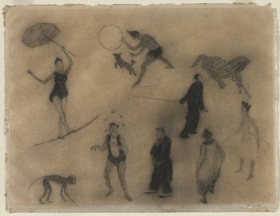 Il circo, 1896 da Henri Gabriel Ibels
