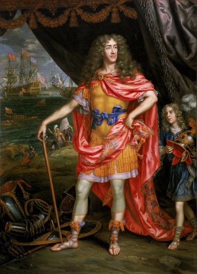 Giacomo, Duca di York (1633-1701) da Henri Gascar