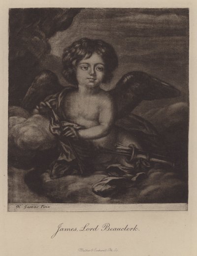 James, Lord Beauclerk, secondo figlio del Re Carlo II e Nell Gwyn da Henri Gascar