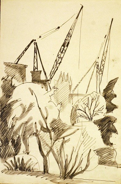 Ricostruzione, Londra da Henri Gaudier Brzeska