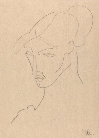 Ritratto di una donna da Henri Gaudier Brzeska