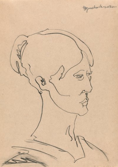 Ritratto di una Donna da Henri Gaudier Brzeska