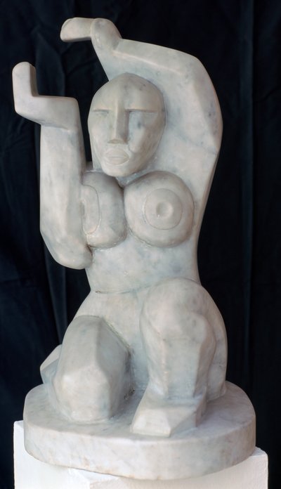 Donna seduta, c1911-1915 da Henri Gaudier Brzeska