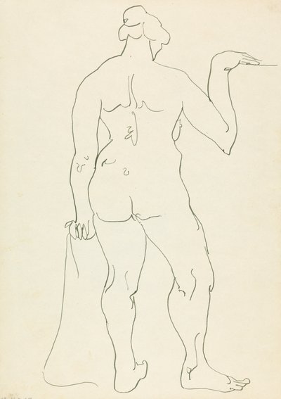 Figura femminile in piedi da Henri Gaudier Brzeska